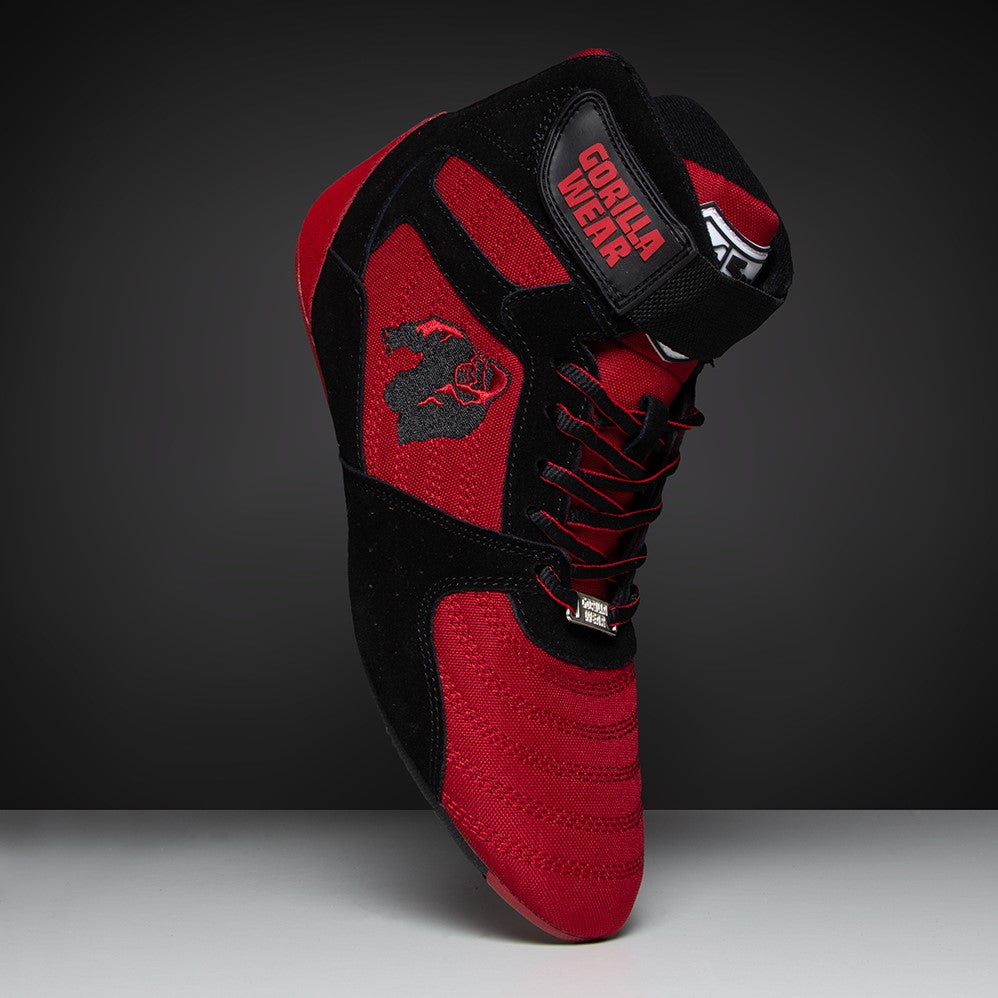 INTE INNE! Gorilla Wear Perry High Tops Pro, Röd/Svart