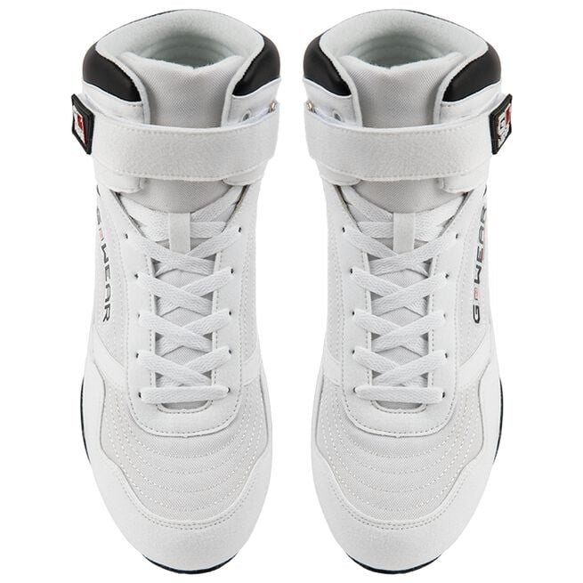 INTE INNE! Gorilla Wear Classic High Tops, White/Black