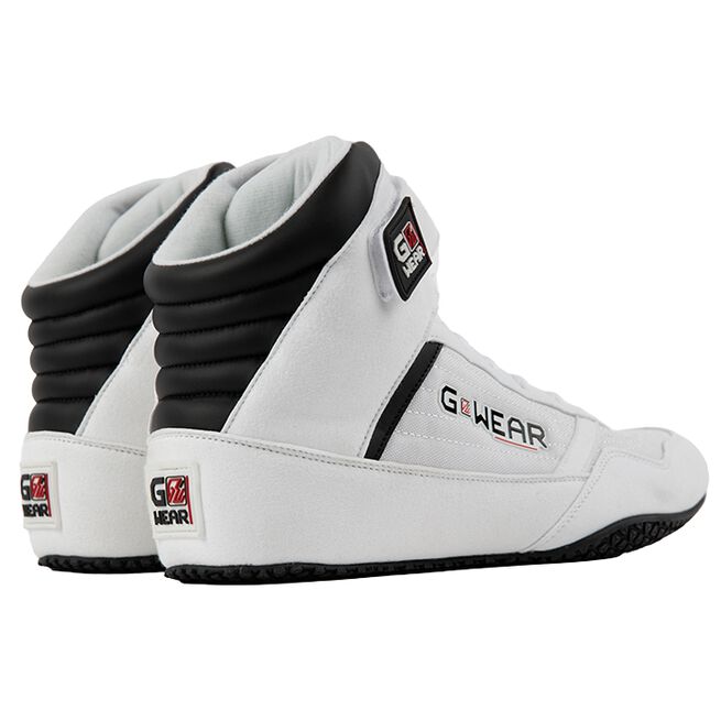 INTE INNE! Gorilla Wear Classic High Tops, White/Black