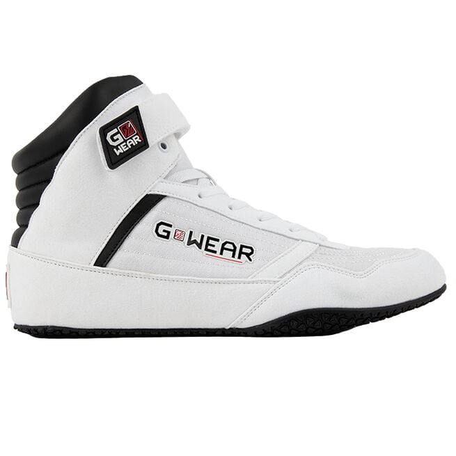 INTE INNE! Gorilla Wear Classic High Tops, White/Black