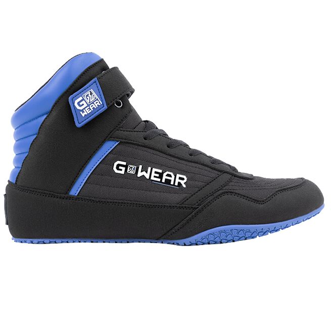 INTE INNE! Gorilla Wear Classic High Tops, Black/Blue