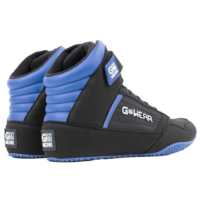 INTE INNE! Gorilla Wear Classic High Tops, Black/Blue