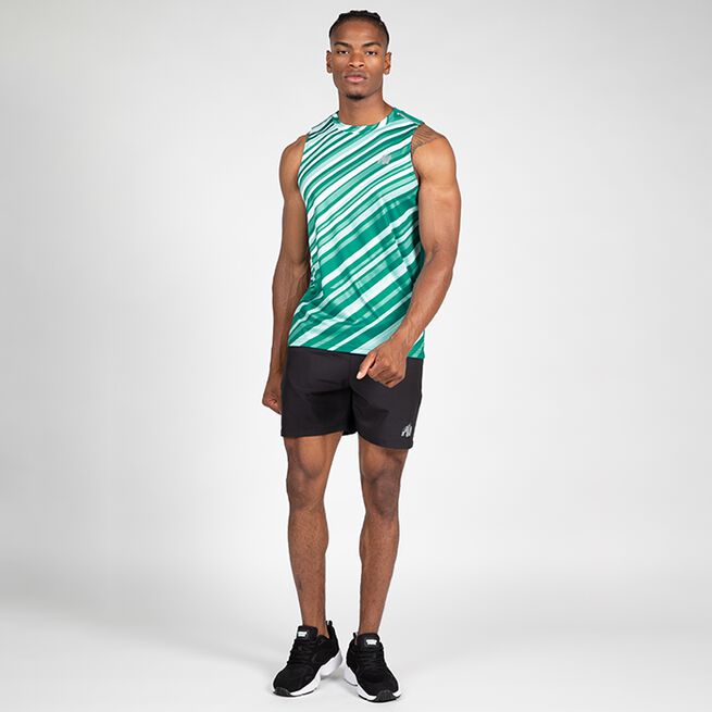 INTE INNE! Gorilla Wear Easton Tank Top, Blågrönt