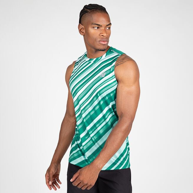 INTE INNE! Gorilla Wear Easton Tank Top, Blågrönt
