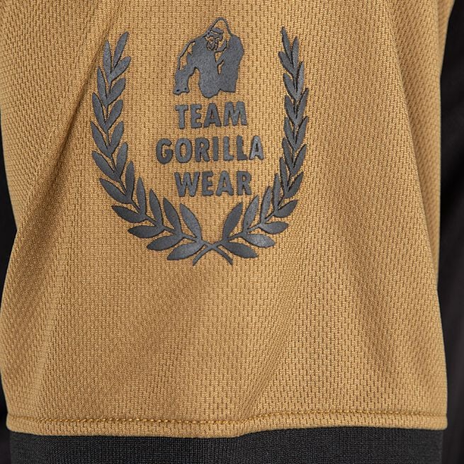 Gorilla Wear Trenton Football Jersey, Black/Gold