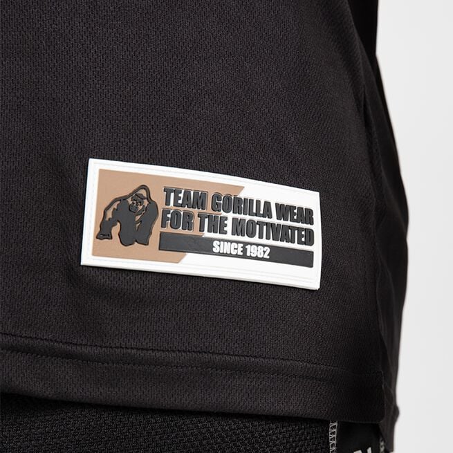 Gorilla Wear Trenton Football Jersey, Black/Gold