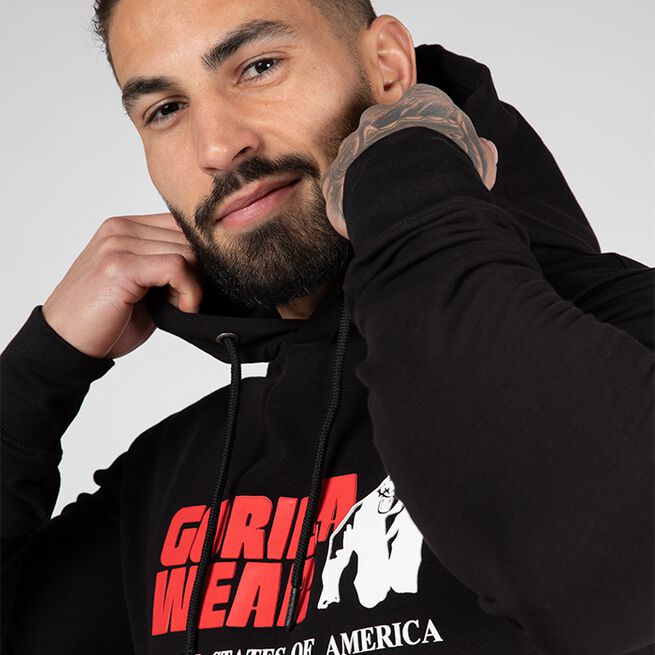 Gorilla Wear Classic Hoodie, Black