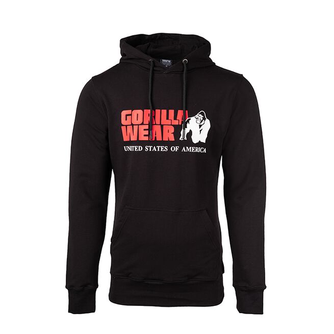 Gorilla Wear Classic Hoodie, Black