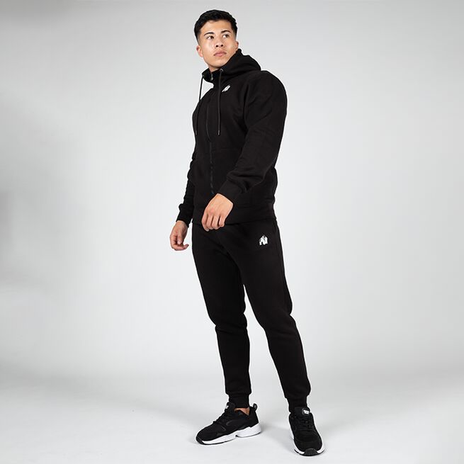 Gorilla Wear Kennewick Zipped Hoodie, Black