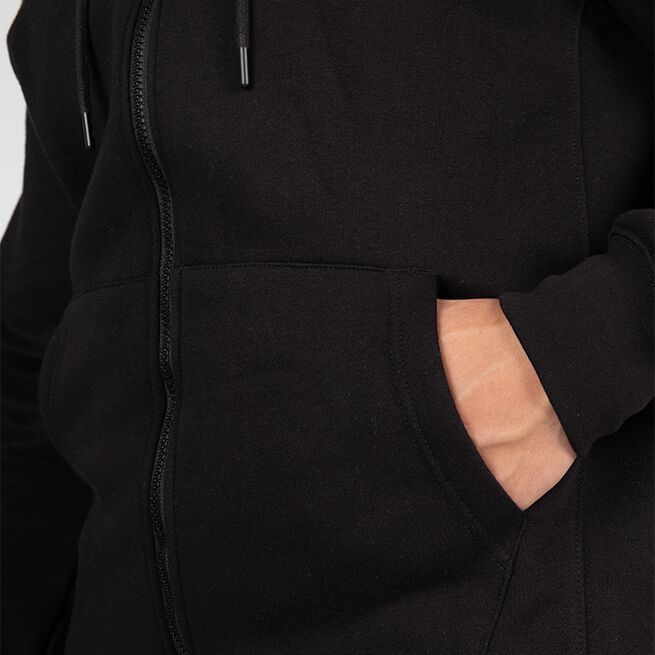 Gorilla Wear Kennewick Zipped Hoodie, Black