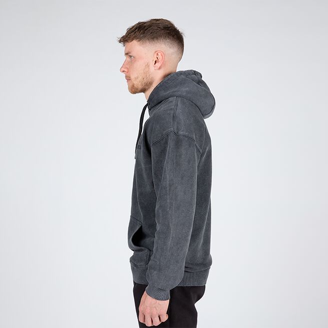 INTE INNE! Gorilla Wear Crowley Oversized Men's Hoodie, Tvättad Grå