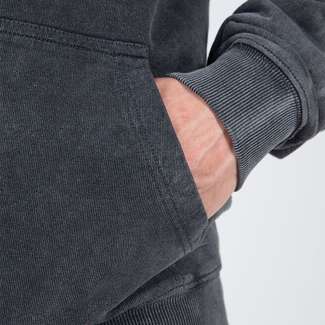 INTE INNE! Gorilla Wear Crowley Oversized Men's Hoodie, Tvättad Grå