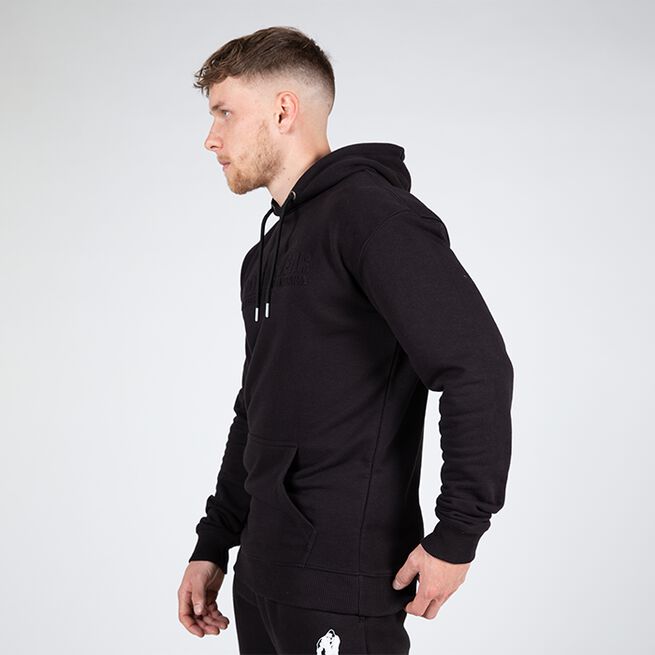 INTE INNE! Gorilla Wear Crowley Oversized Men's Hoodie, Svart