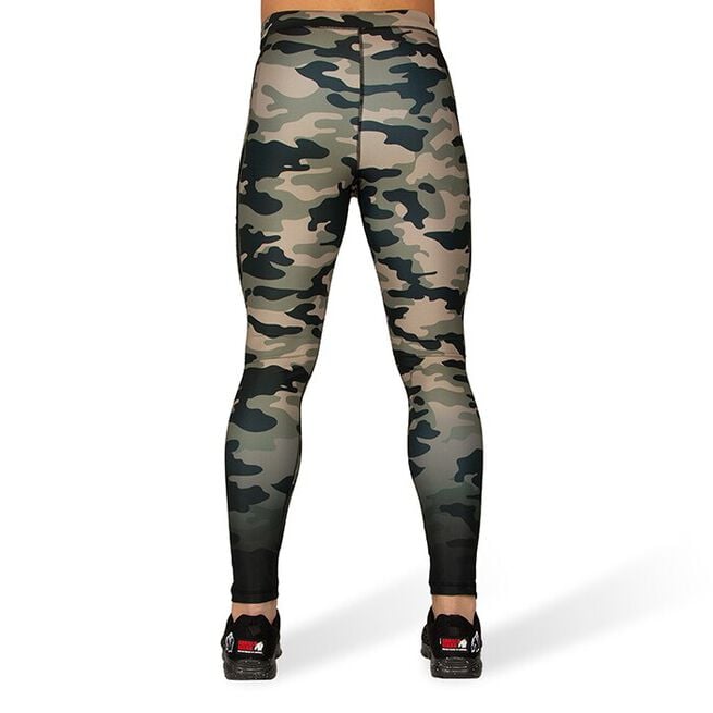 INTE INNE! Gorilla Wear Franklin Men's Tights, Army Grön Camo