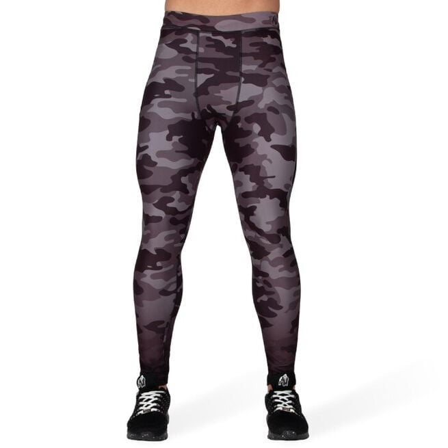 INTE INNE! Gorilla Wear Franklin Men's Tights, Svart/Grå Camo