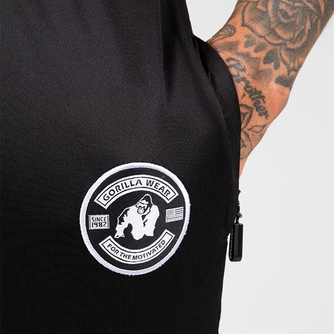 Gorilla Wear Vernon Track Pants, Black