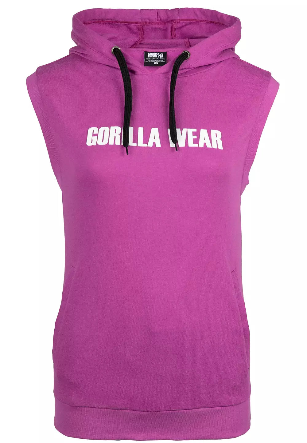 Gorilla Wear Virginia Sleeveless Hoodie, Pink