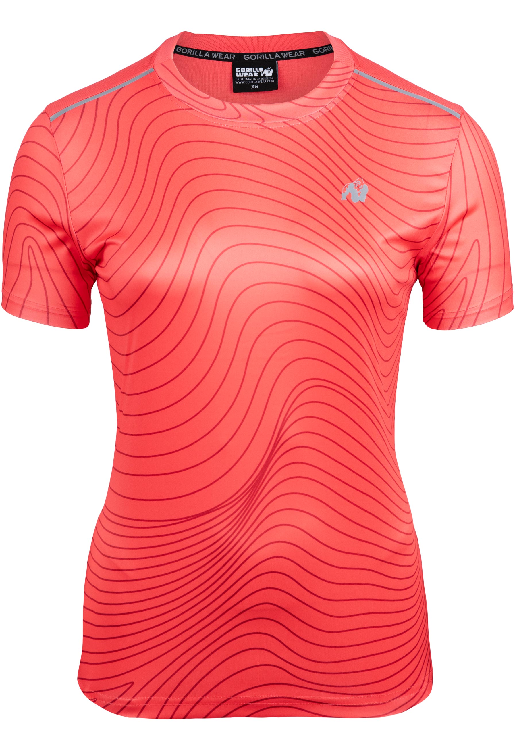 Gorilla Wear Mokena T-Shirt, Red
