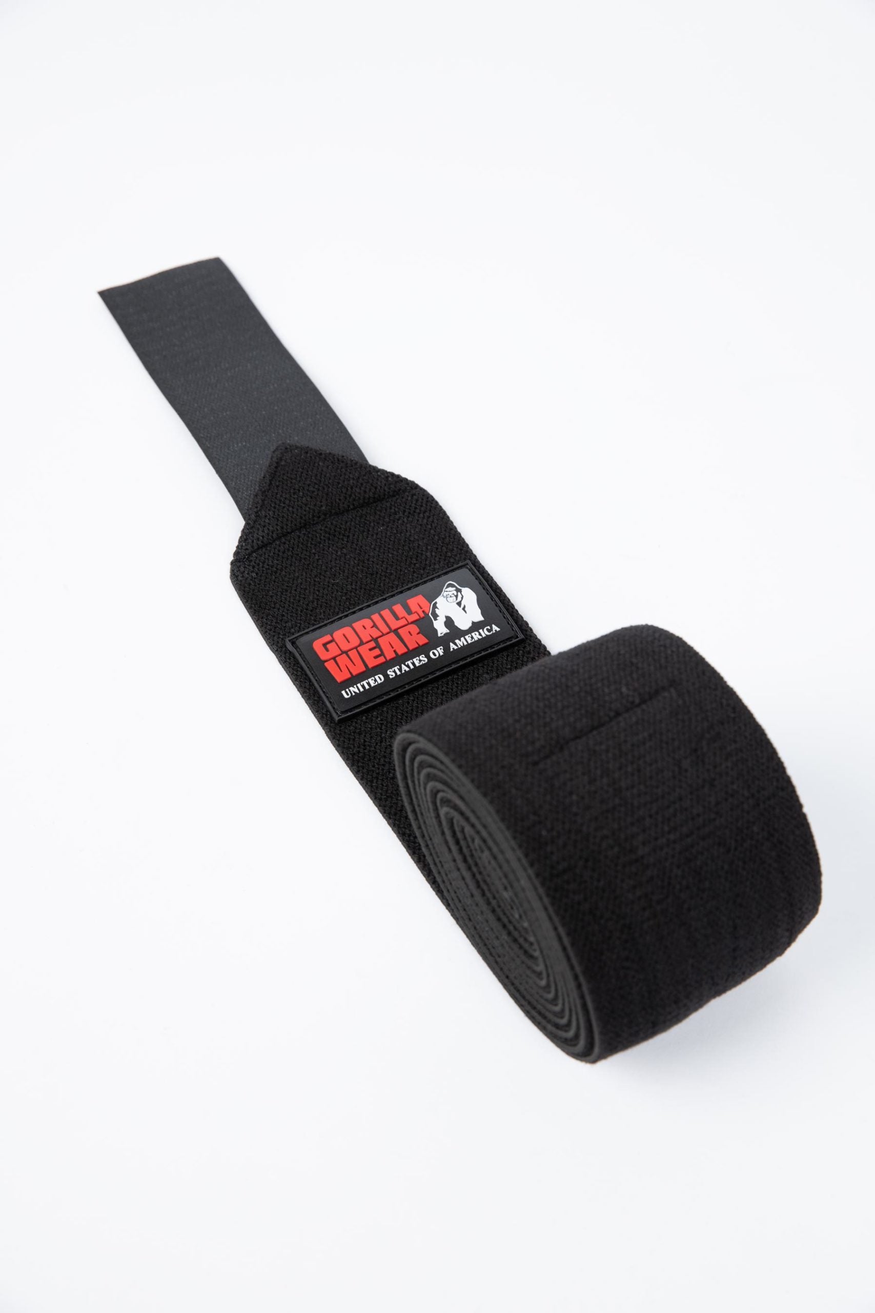 Gorilla Wear Knee Wraps 2 m, Black