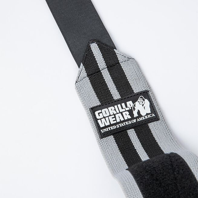 Gorilla Wear Knee Wraps 2 m Grey/Black
