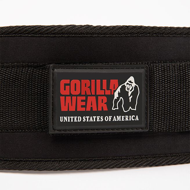 Gorilla Wear 4 Inch Women's Lifting Belt, Black