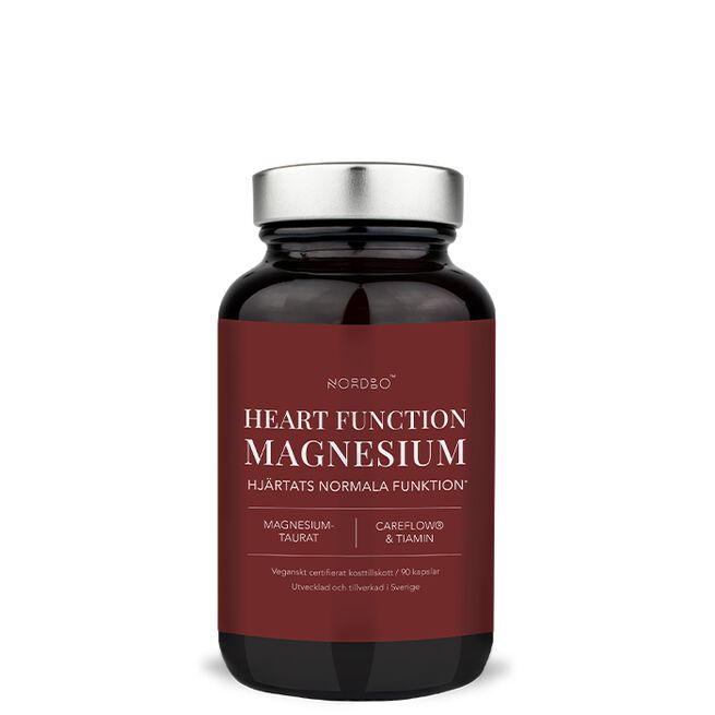 Nordbo Heart Function Magnesium, 90 kap