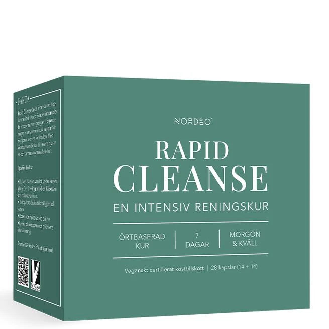 Nordbo Rapid Cleanse, 28 kap