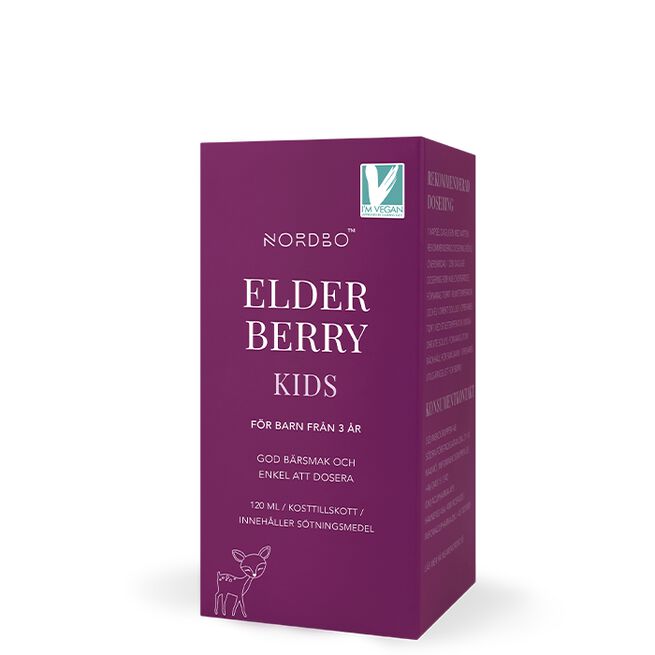 Nordbo Elderberry Kids, 120 ml