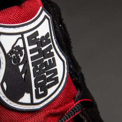 INTE INNE! Gorilla Wear Perry High Tops Pro, Röd/Svart