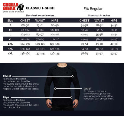 Gorilla Wear Classic T-Shirt, White
