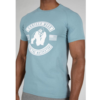 Gorilla Wear Tulsa T-Shirt, Blue