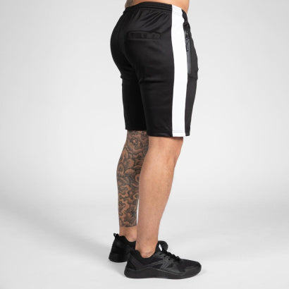 INTE INNE! Gorilla Wear Benton Track Shorts, Svart