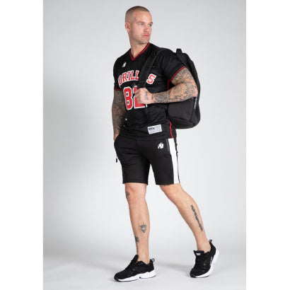 Gorilla Wear San Mateo T-Shirt, Black/Red