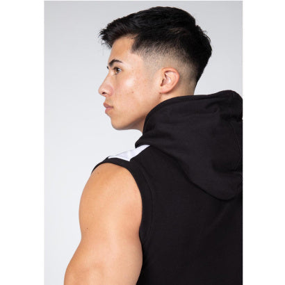 Gorilla Wear Oswego S/L Hooded T-Shirt, Black