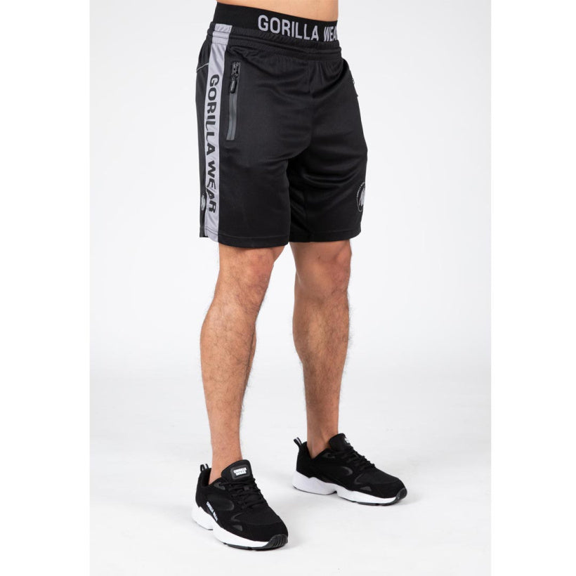 Gorilla Wear Atlanta Shorts, Black/Grey