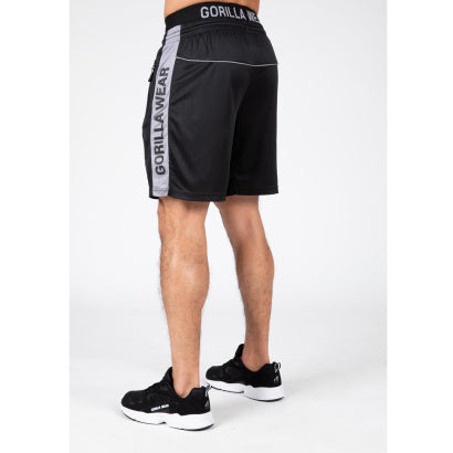 Gorilla Wear Atlanta Shorts, Black/Grey
