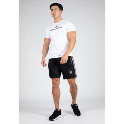 Gorilla Wear Atlanta Shorts, Black/Grey