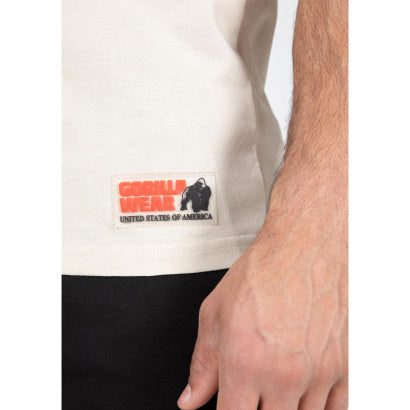 INTE INNE! Gorilla Wear Classic Tank Top, Beige