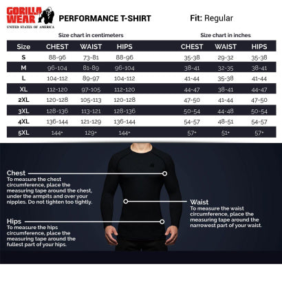 Gorilla Wear Performance T-Shirt, Army Green