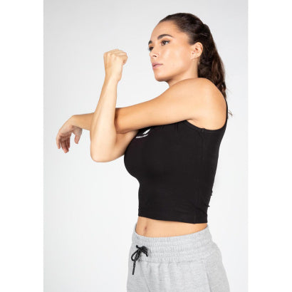 FINNS INTE INNE! Gorilla Wear Livonia Crop Top, Black