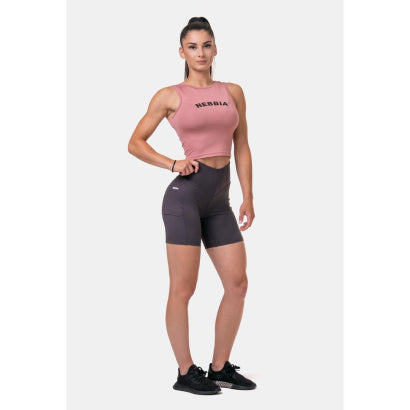 NEBBIA Fit & Sporty Tank Top, Rosa