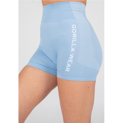 Gorilla Wear Selah Seamless Shorts, Light Blue