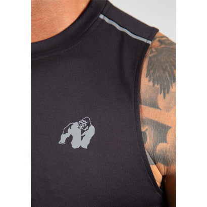 INTE INNE! Gorilla Wear Easton Tank Top, Svart