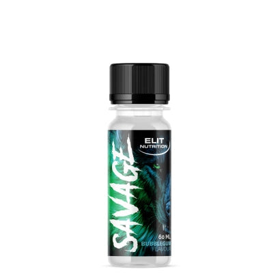 21 x Elit Nutrition Savage PWO Shot Bubblegum