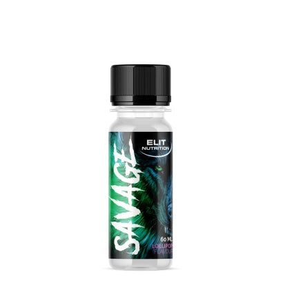 21 x Elit Nutrition Savage PWO Shot Sour Apple