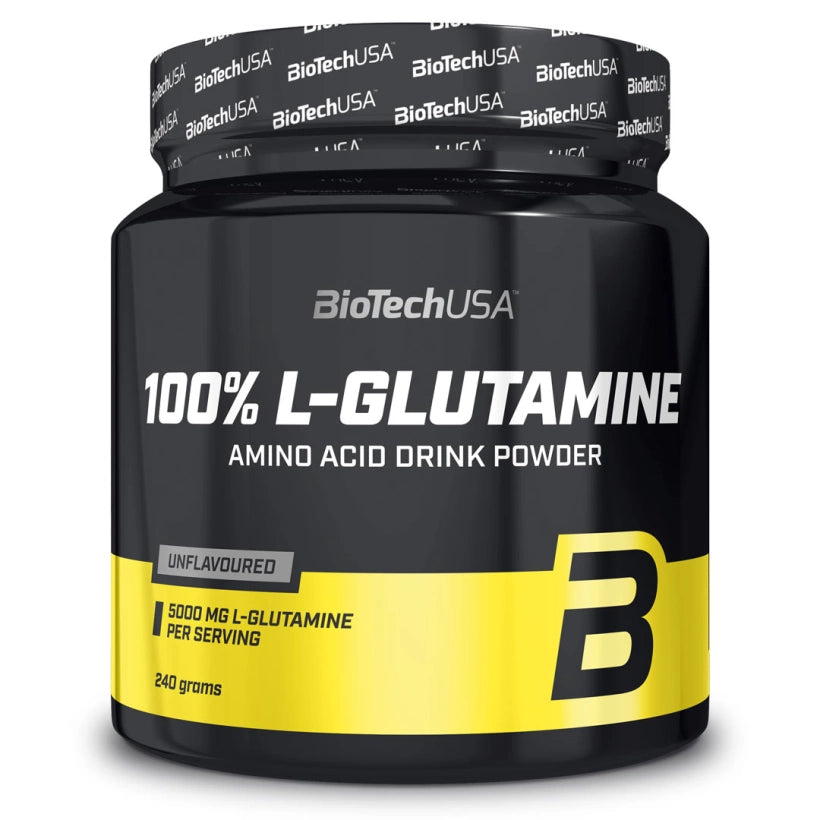 BioTechUSA 100% L-glutamine Aminosyror 240 g