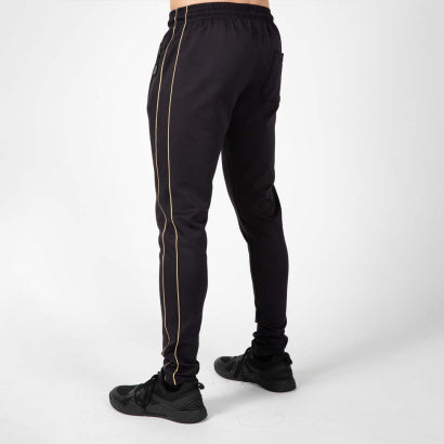 Gorilla Wear Wenden Track Pants, Black/Gold