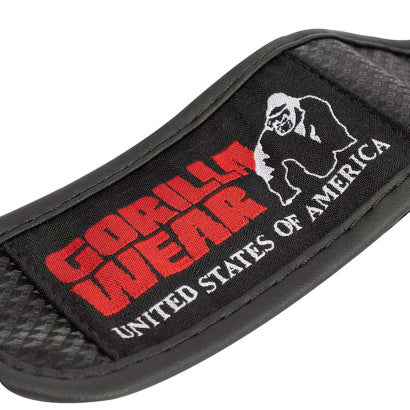 INTE INNE! Gorilla Wear Montello Shin Guards, Svart