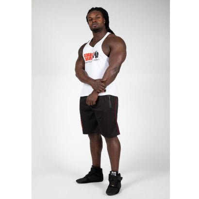 Gorilla Wear Mercury Mesh Shorts, Black/Red