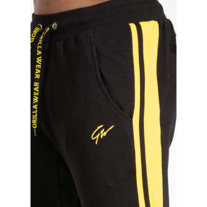 Gorilla Wear Banks Pants, Black/Yellow